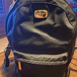 Black Michael Kors Backpack